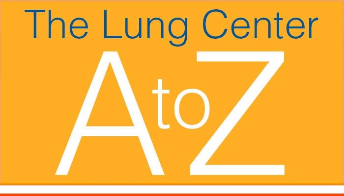 The Lung Center A to Z Listing