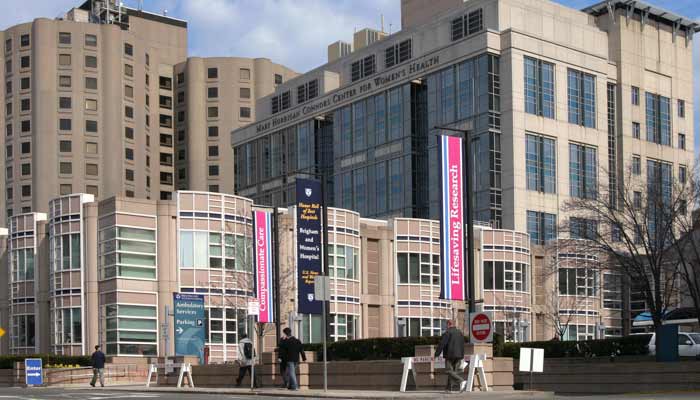 Pediatrics at the Boston Main campus, Brigham and Women’s Hospital.