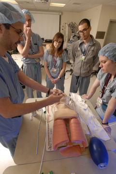 Anesthesiology Residency Program - simulation training