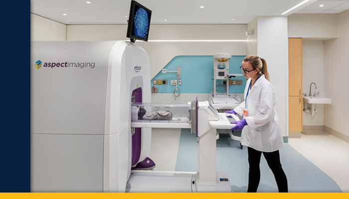 provider at imaging machine