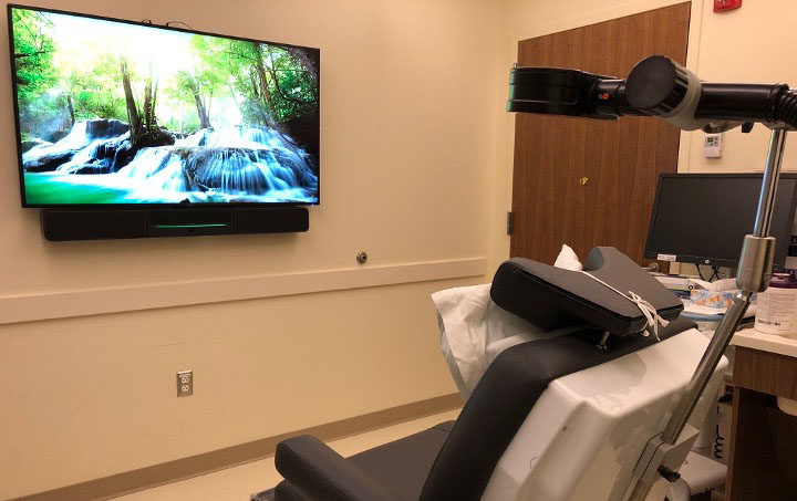 TMS treatment room