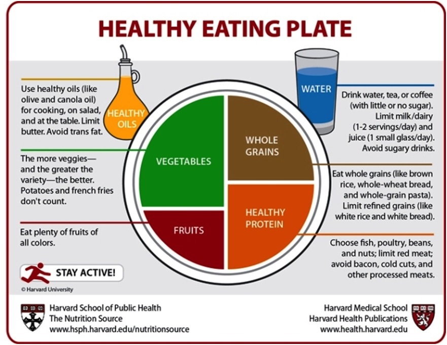 Healthy Eating Plate, The Nutrition Source