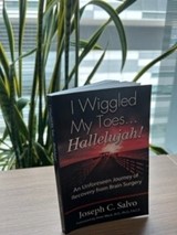 Cover of Joseph Salvo's book, "I Wiggled My Toes...Hallelujah!"